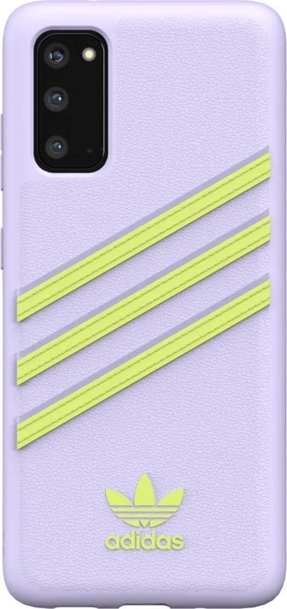 Adidas OR Moulded PU Hoesje Samsung Galaxy S20 - Paars