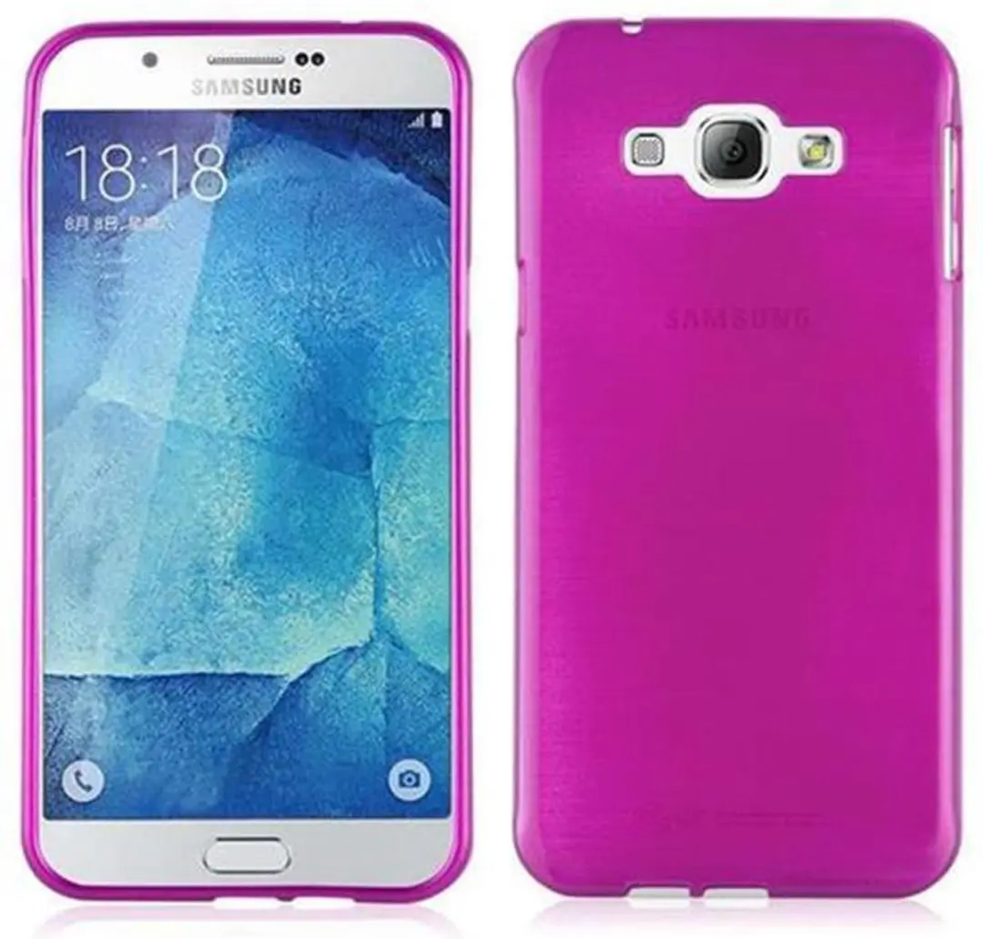 Cadorabo Hoesje geschikt voor Samsung Galaxy A8 2015 in ROZE