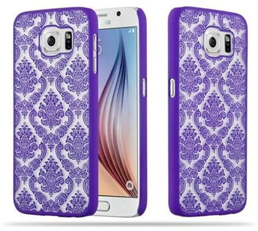 Cadorabo Hoesje geschikt voor Samsung Galaxy S6 in PAARS