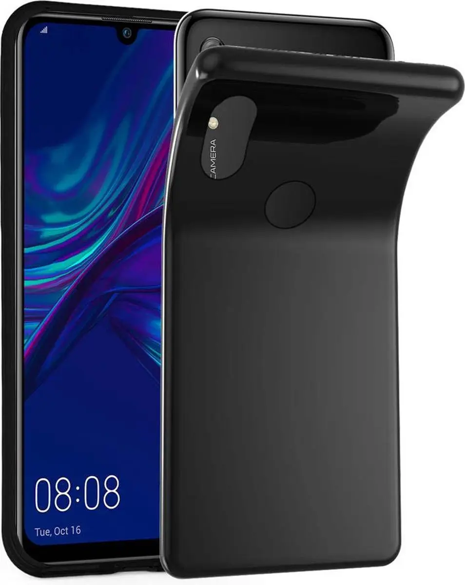 Cadorabo Hoesje geschikt voor Honor 10 LITE / Huawei P SMART 2019 in ZWART