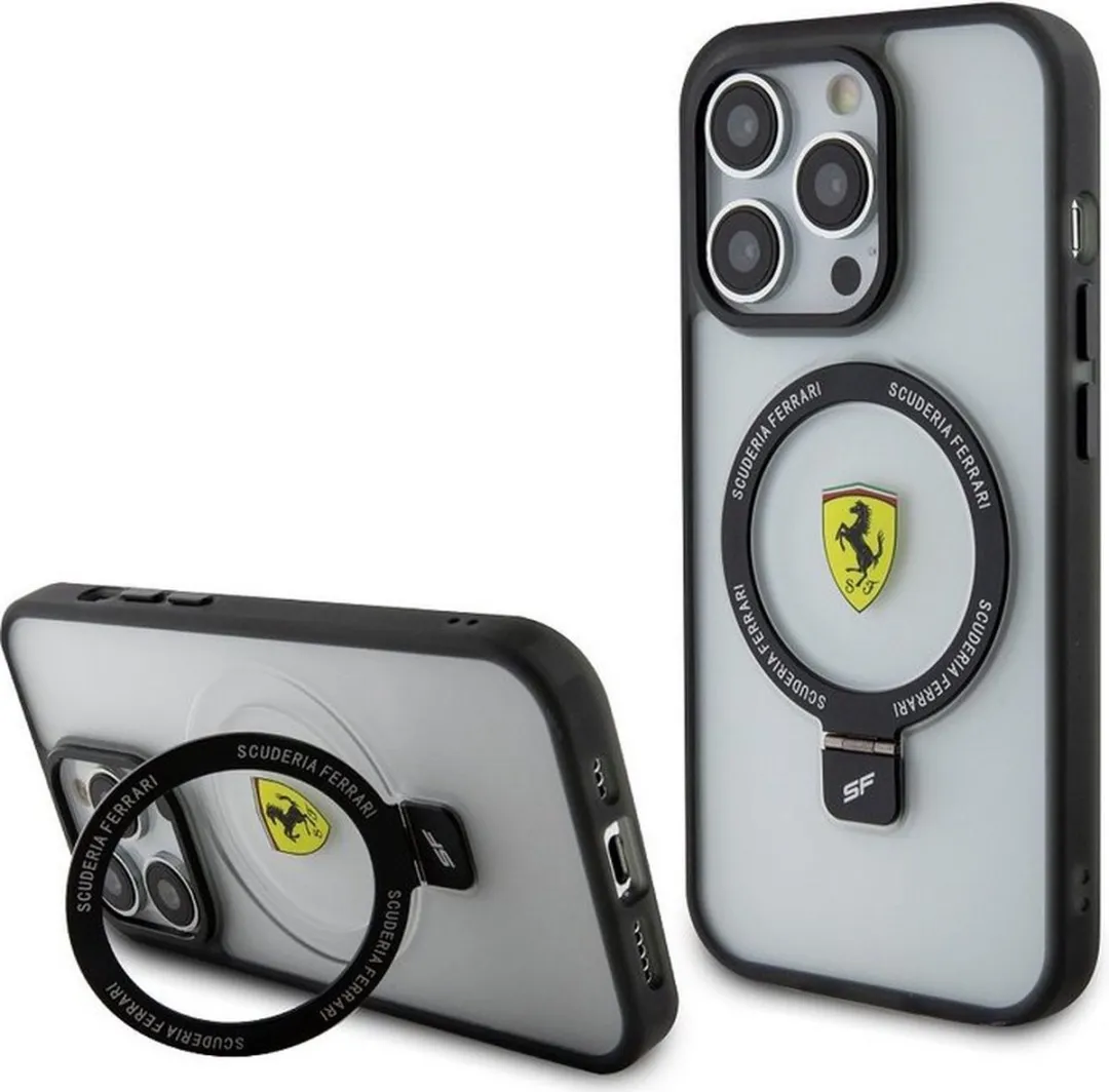 Ferrari Ring Stand Back Case FESCMIP15PMTR