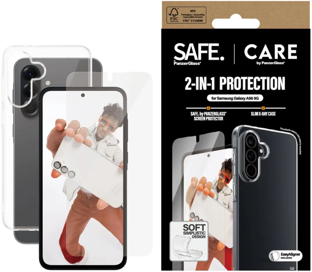 PanzerGlass CARE Hoesje + Screenprotector CRRCANUG38380 - afbeelding 4 van 6