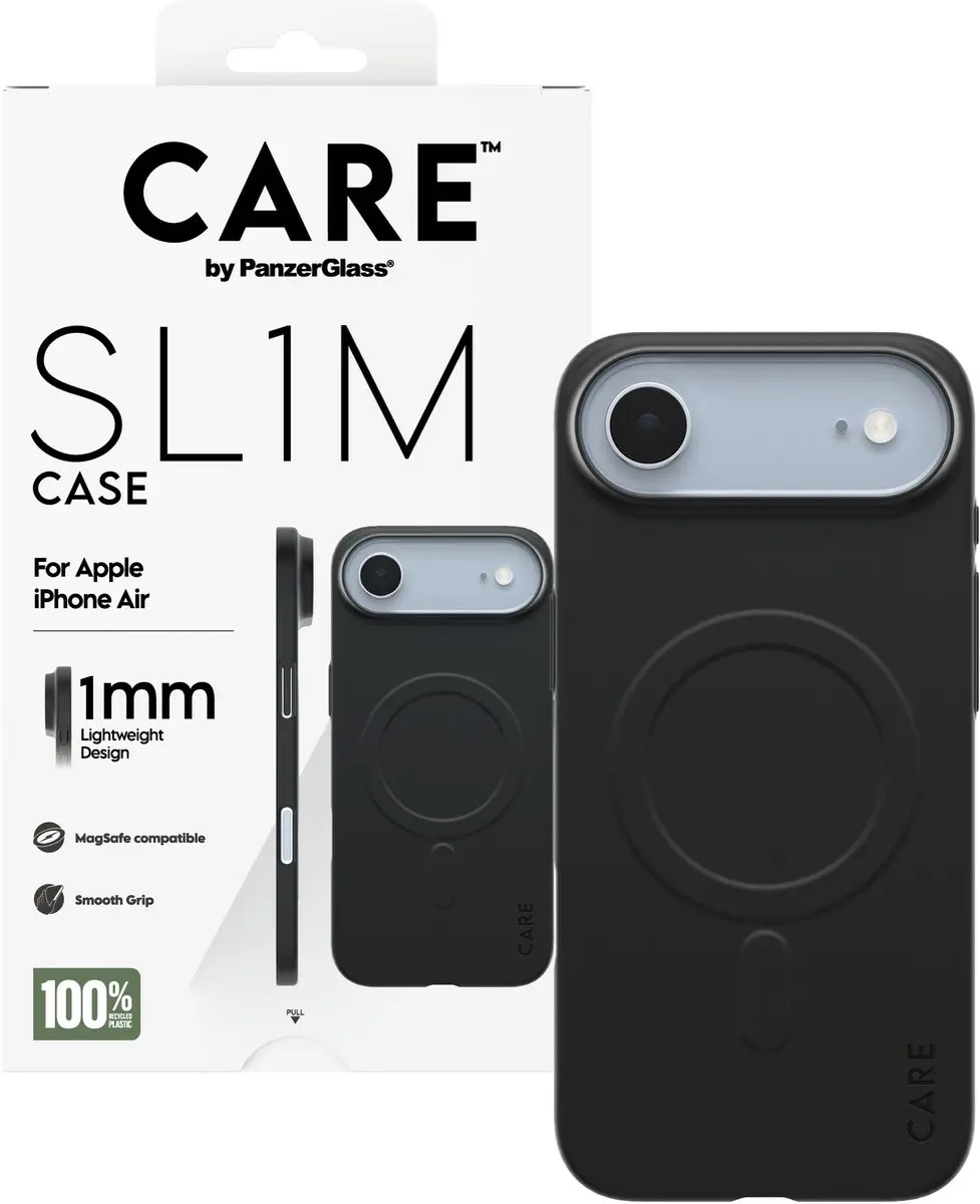 PanzerGlass SL1M MagSafe Hoesje iPhone Air - Zwart - afbeelding 2 van 6