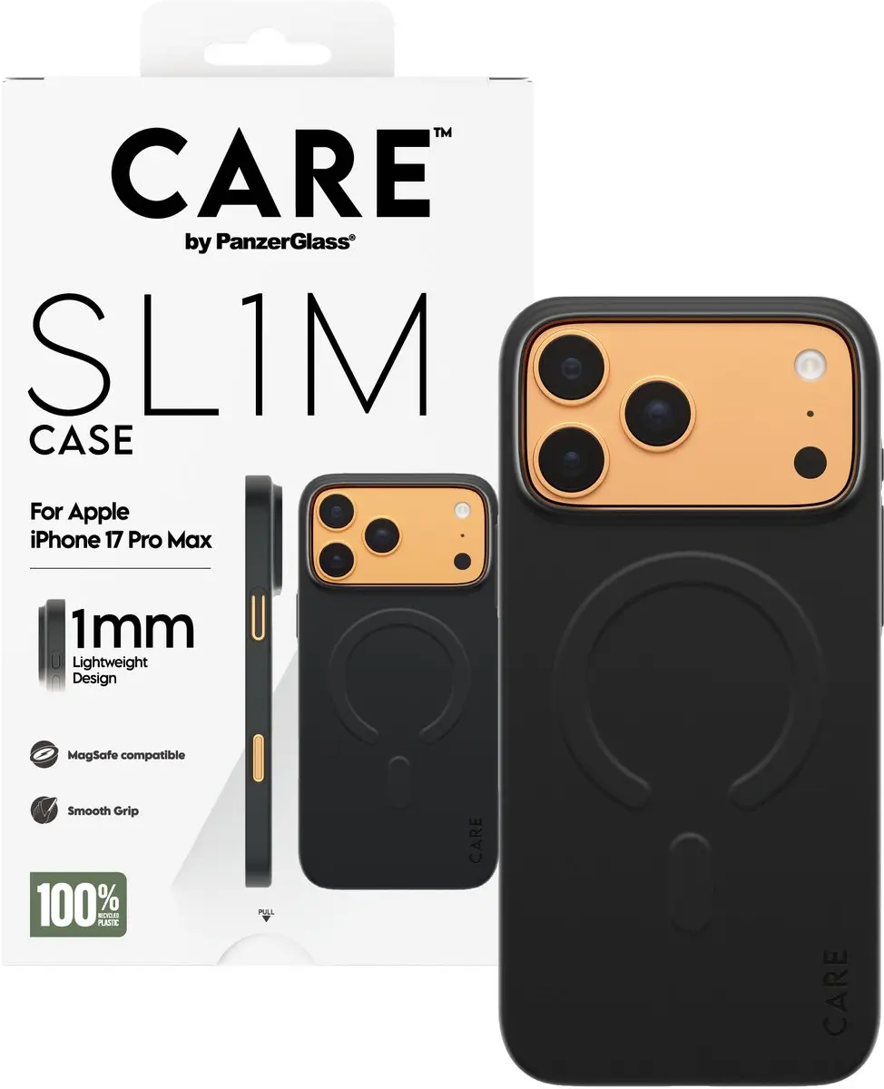 PanzerGlass SL1M CR35749 Hoesje iPhone 17 Pro Max - Zwart - afbeelding 2 van 6