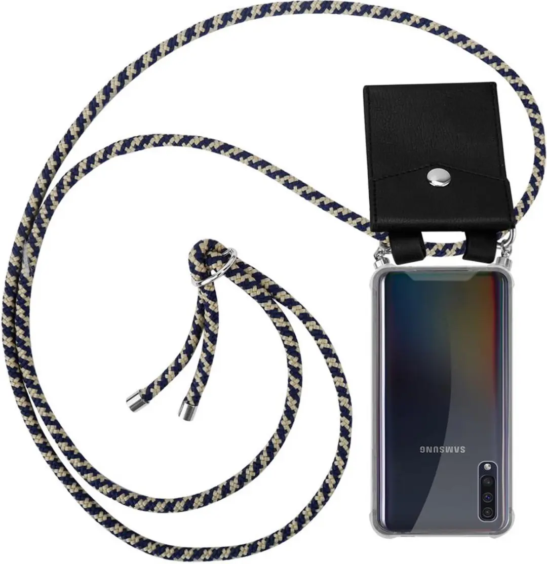 Cadorabo Hoesje geschikt voor Samsung Galaxy A50 4G / A50s / A30s in DONKER BLAU