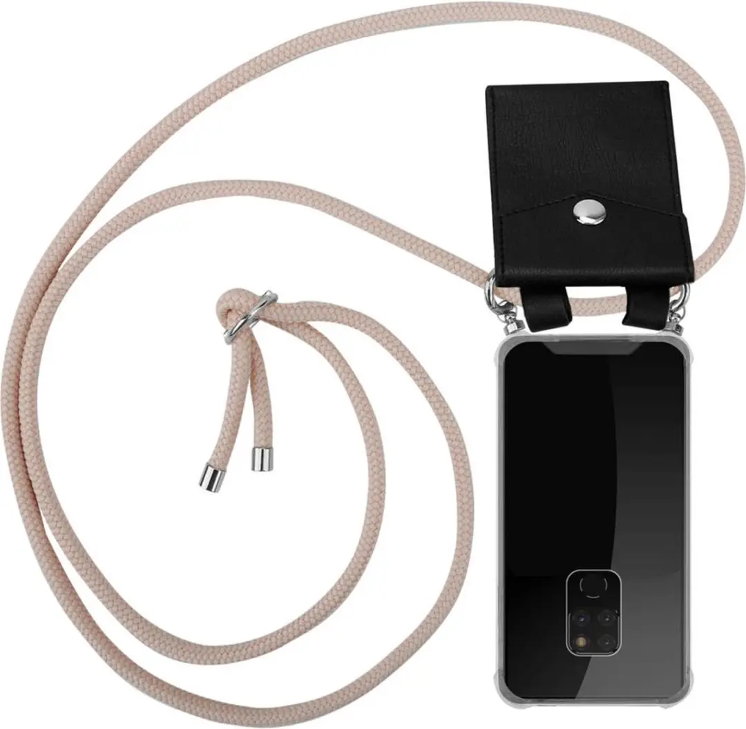 Cadorabo Hoesje geschikt voor Huawei MATE 20 in PEARLY ROSE GOUD