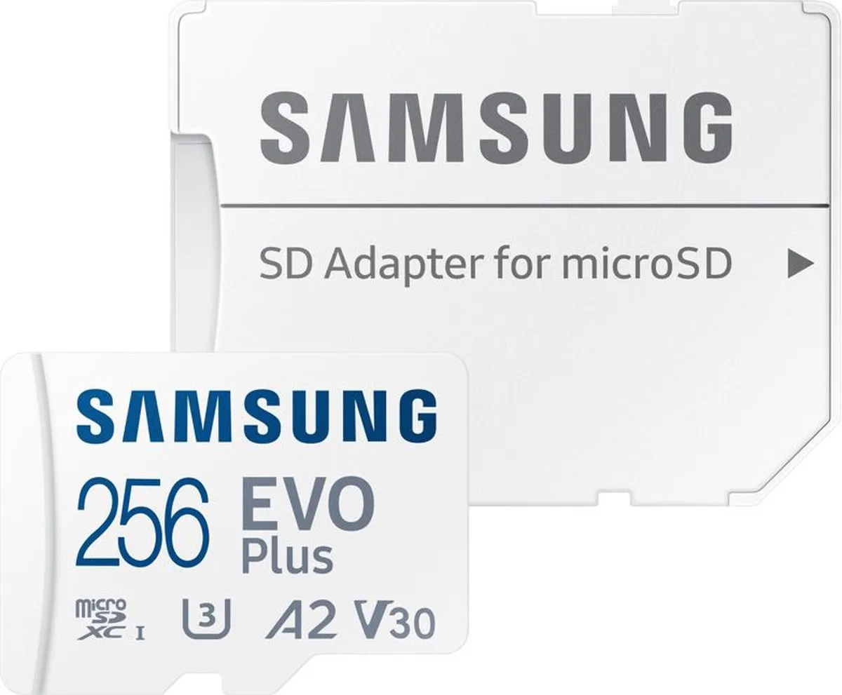 Samsung Evo 256GB Micro SD Kaart