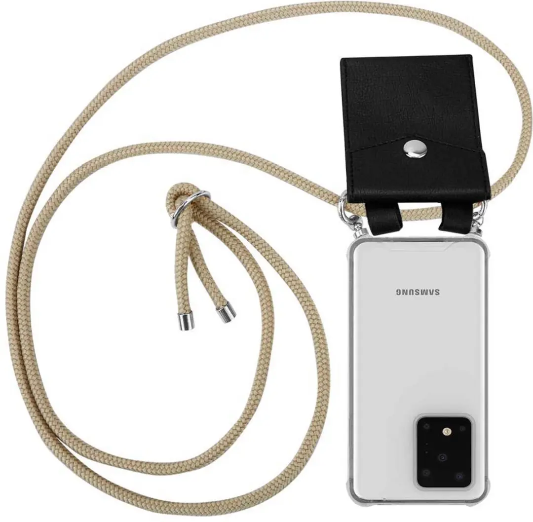Cadorabo Hoesje geschikt voor Samsung Galaxy S20 ULTRA in GLANZEND BRUIN