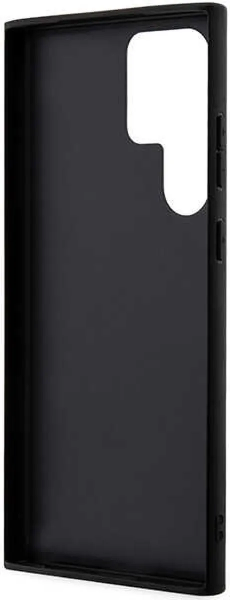 Ferrari FEHCS23LPBAK Koffer - Samsung Galaxy S23 Ultra - Zwart Hot Stamp Lines