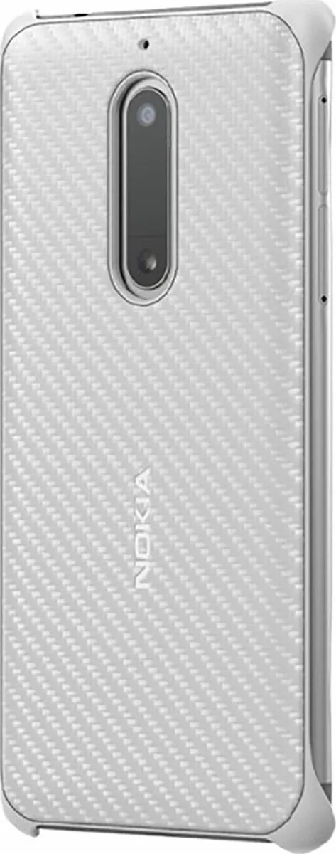 Nokia Carbon Fiber Back Case 3-49224 - Wit - afbeelding 2 van 2