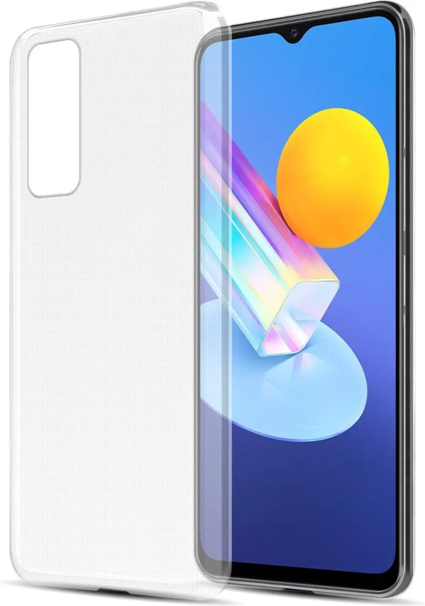 Cadorabo Hoesje geschikt voor Vivo Y52 5G / Y72 5G in VOLLEDIG TRANSPARANT