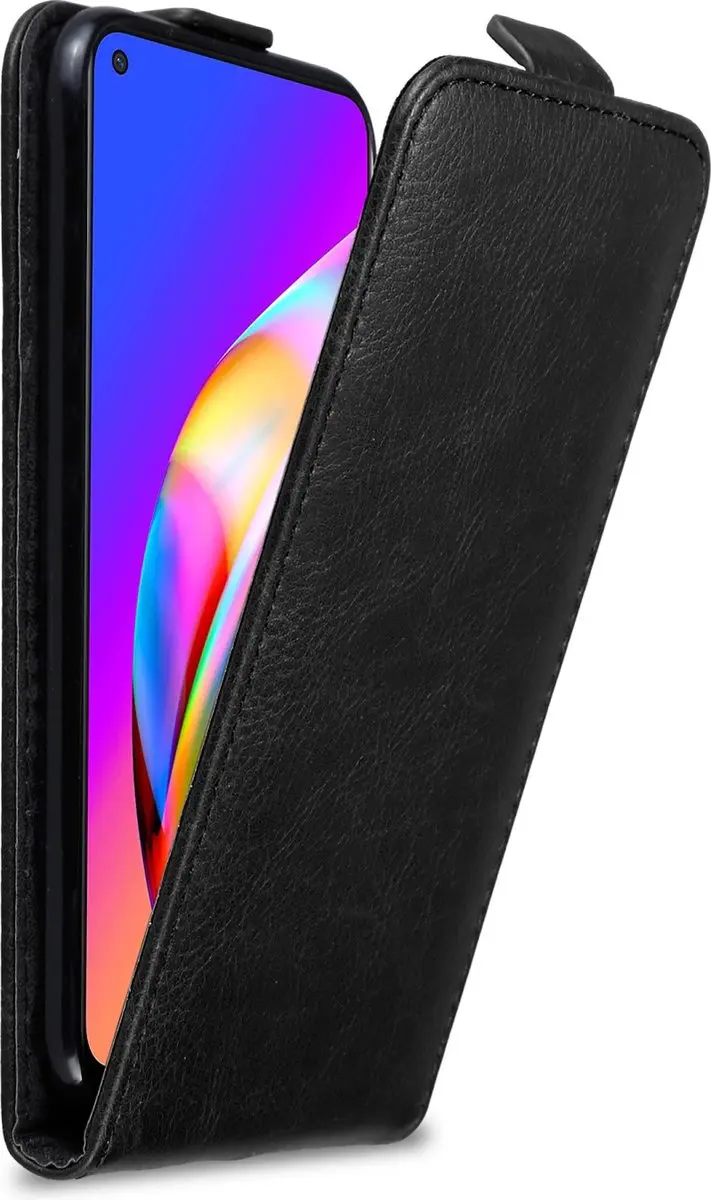 Cadorabo Hoesje geschikt voor Oppo A94 5G in ZWARTE NACHT