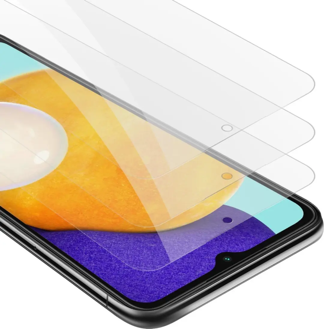 Cadorabo 3x Screenprotector geschikt voor Samsung Galaxy A13 5G