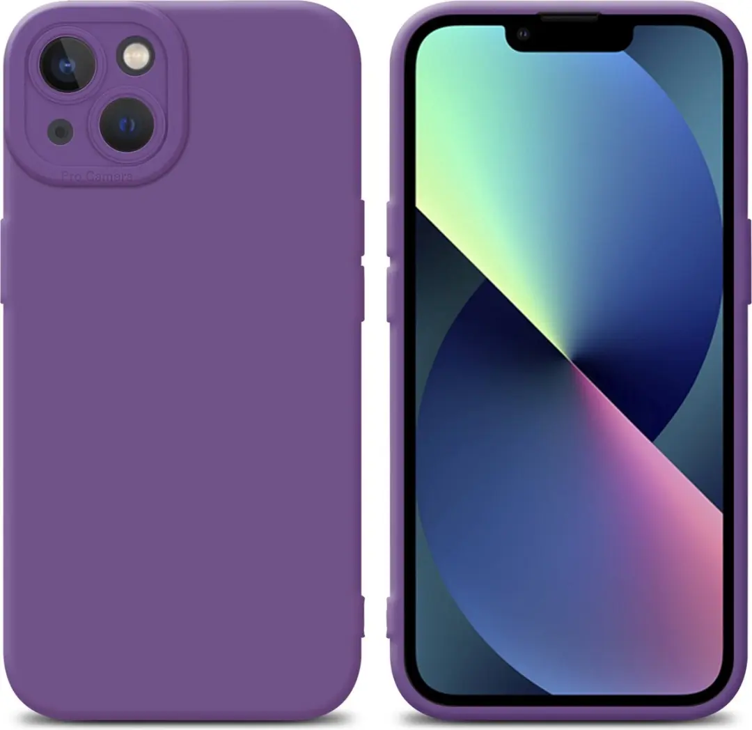 Cadorabo Hoesje geschikt voor Apple iPhone 14 PLUS in FLUID MAT PAARS
