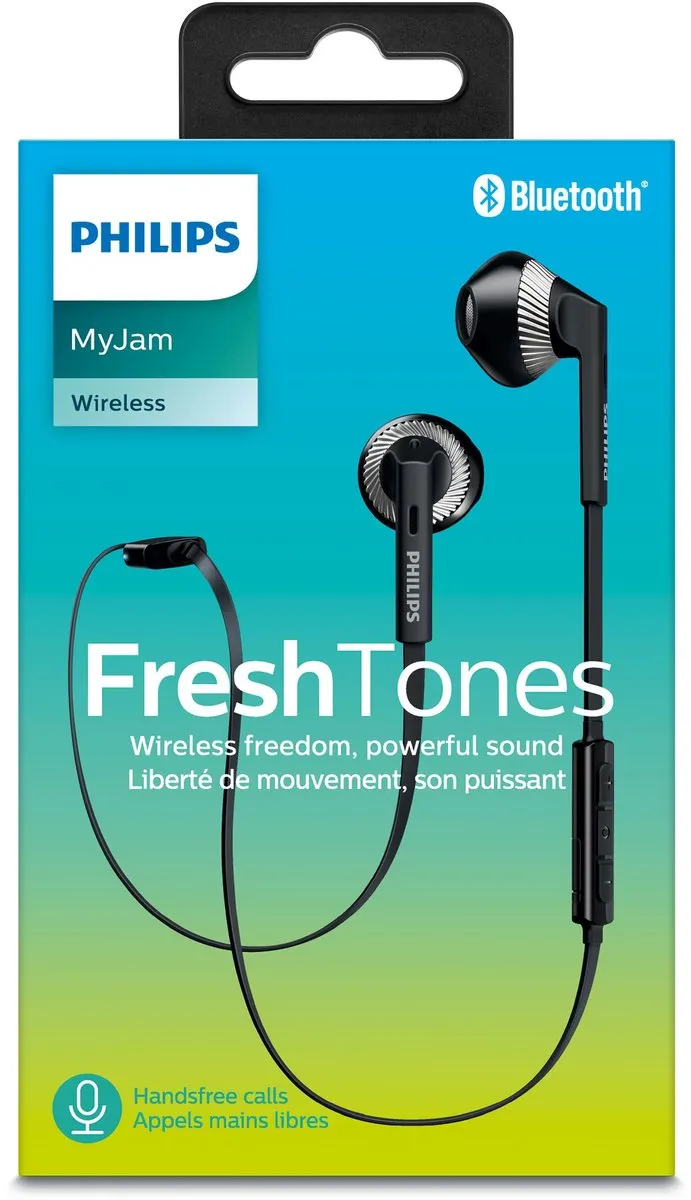 Philips SHB5250 Draadloze Oordopjes - Zwart
