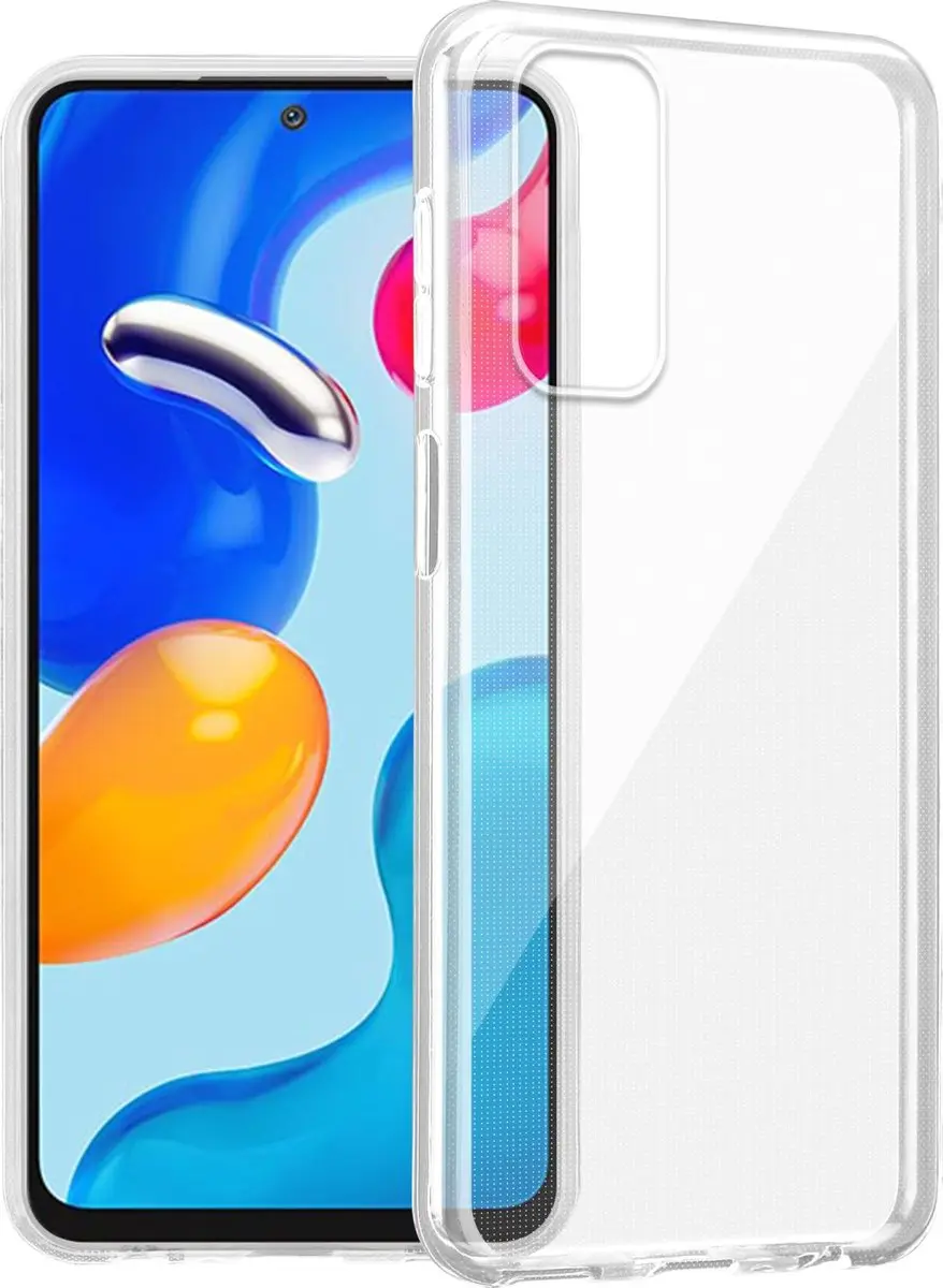 Cadorabo Hoesje geschikt voor Xiaomi RedMi NOTE 11 4G / 11S 4G in VOLLEDIG TRANS