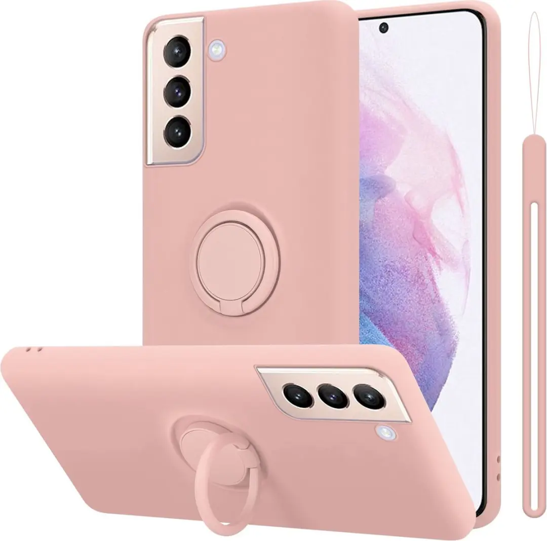Cadorabo Hoesje geschikt voor Samsung Galaxy S24 PLUS in LIQUID ROZE
