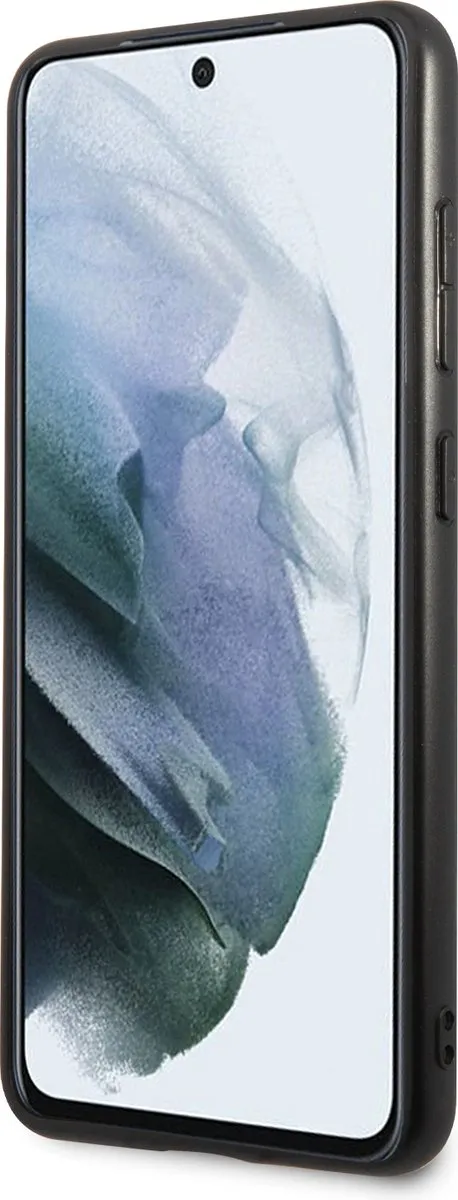 Mercedes AMG Carbon Effect Hoesje Samsung Galaxy S21 FE - Zwart - afbeelding 6 van 6