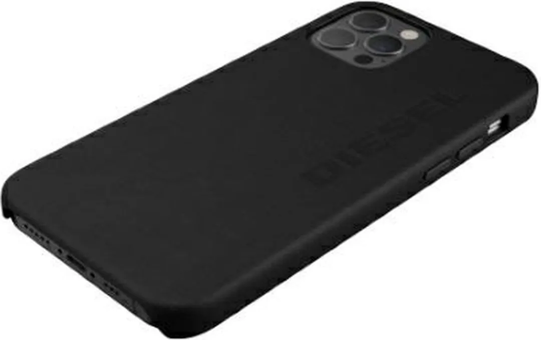 Diesel Moulded Hoes iPhone 12 Pro Max - Zwart - afbeelding 3 van 6