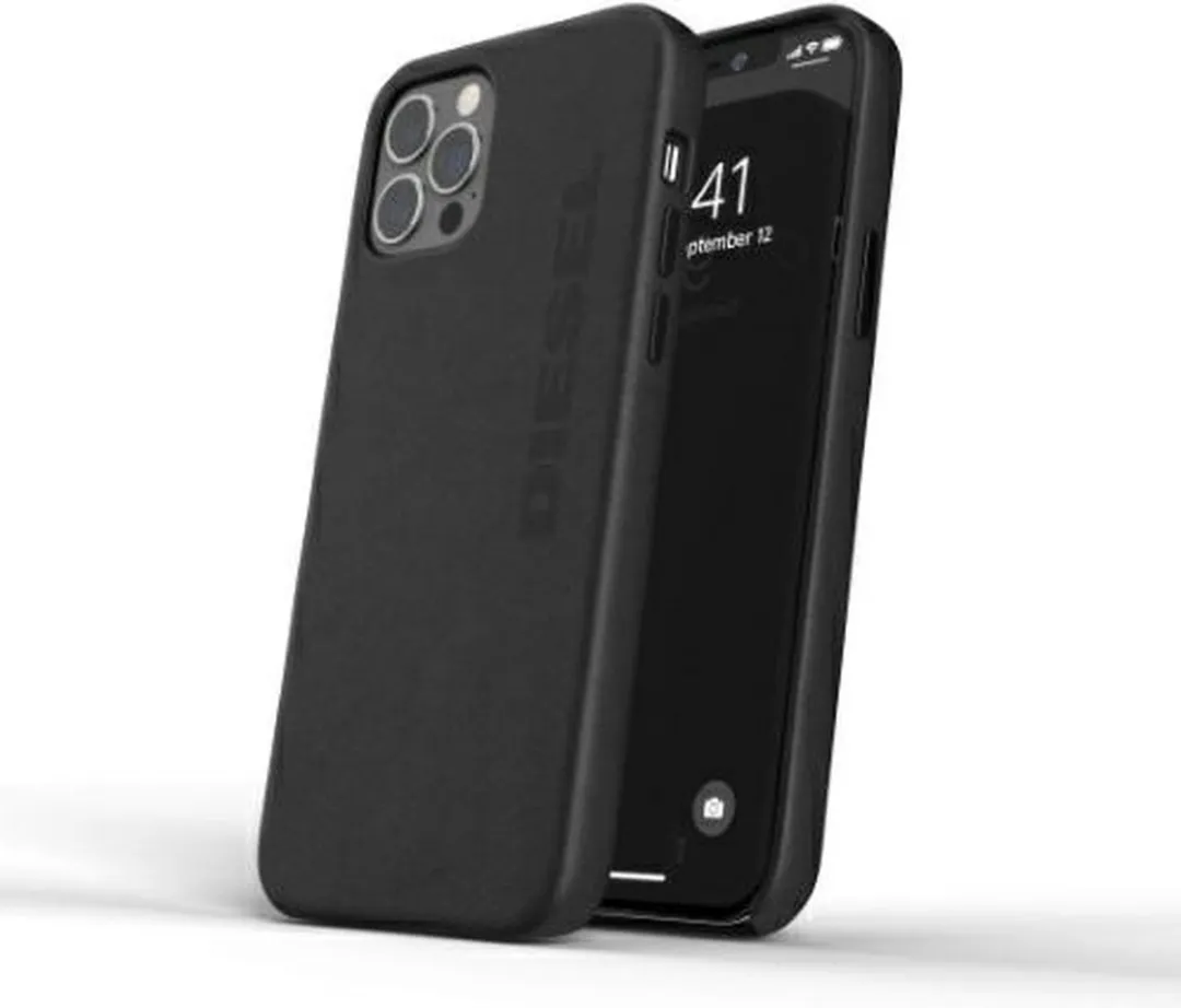 Diesel Moulded Hoes iPhone 12 Pro Max - Zwart - afbeelding 4 van 6