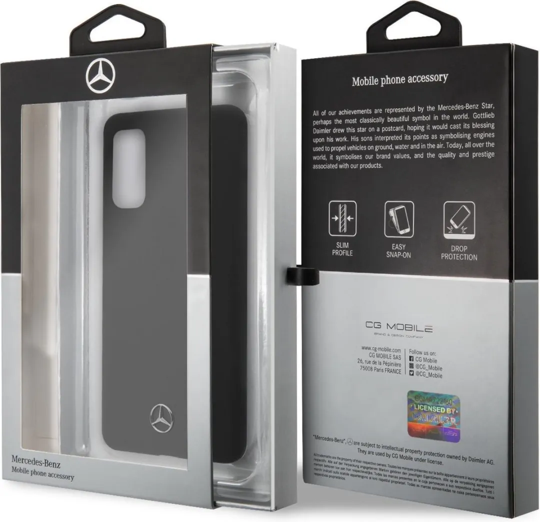 Mercedes-Benz Galaxy S20 Hoesje - Zwart - Silicone