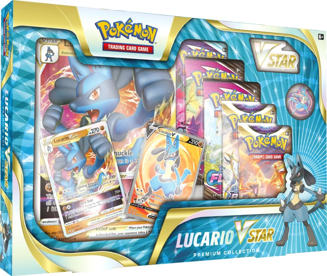 Pokémon Lucario VSTAR Premium Collection Kaarten