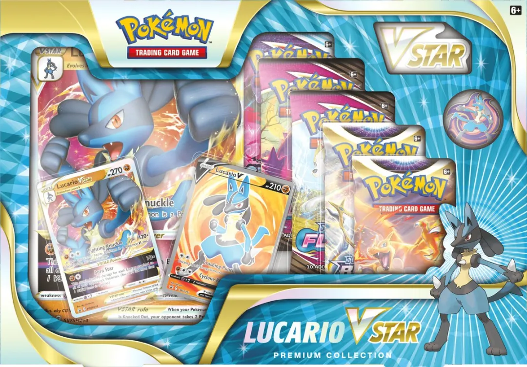 Pokémon Lucario VSTAR Premium Collection Kaarten