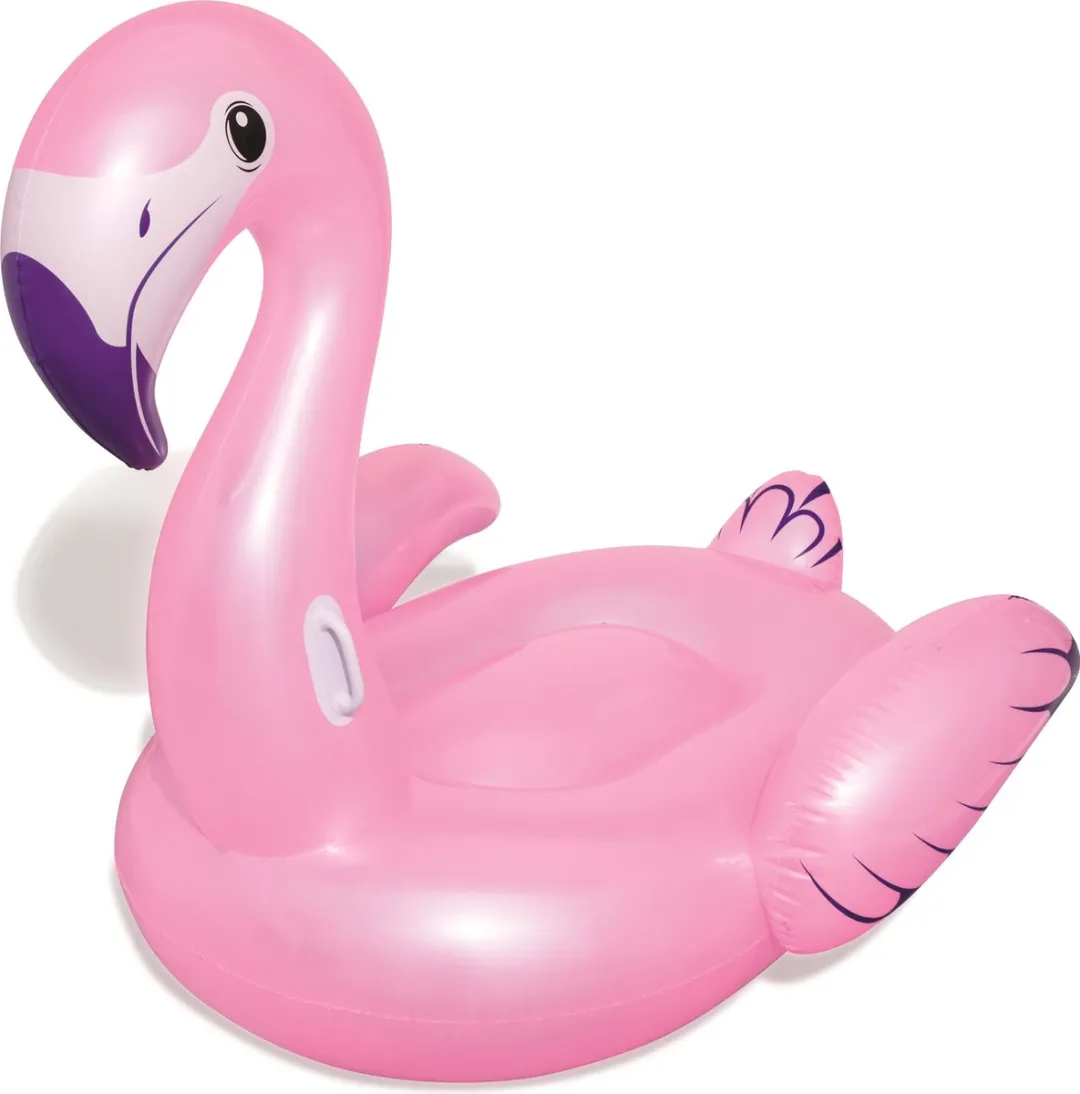 Bestway Opblaasbare Flamingo 174x140cm - Roze - afbeelding 6 van 6