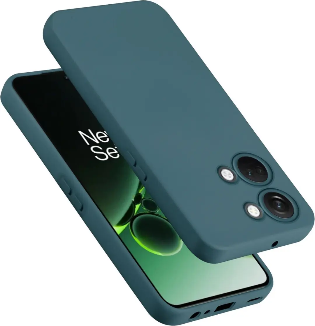 Cadorabo Hoesje geschikt voor OnePlus Nord 3 5G in LIQUID GROEN