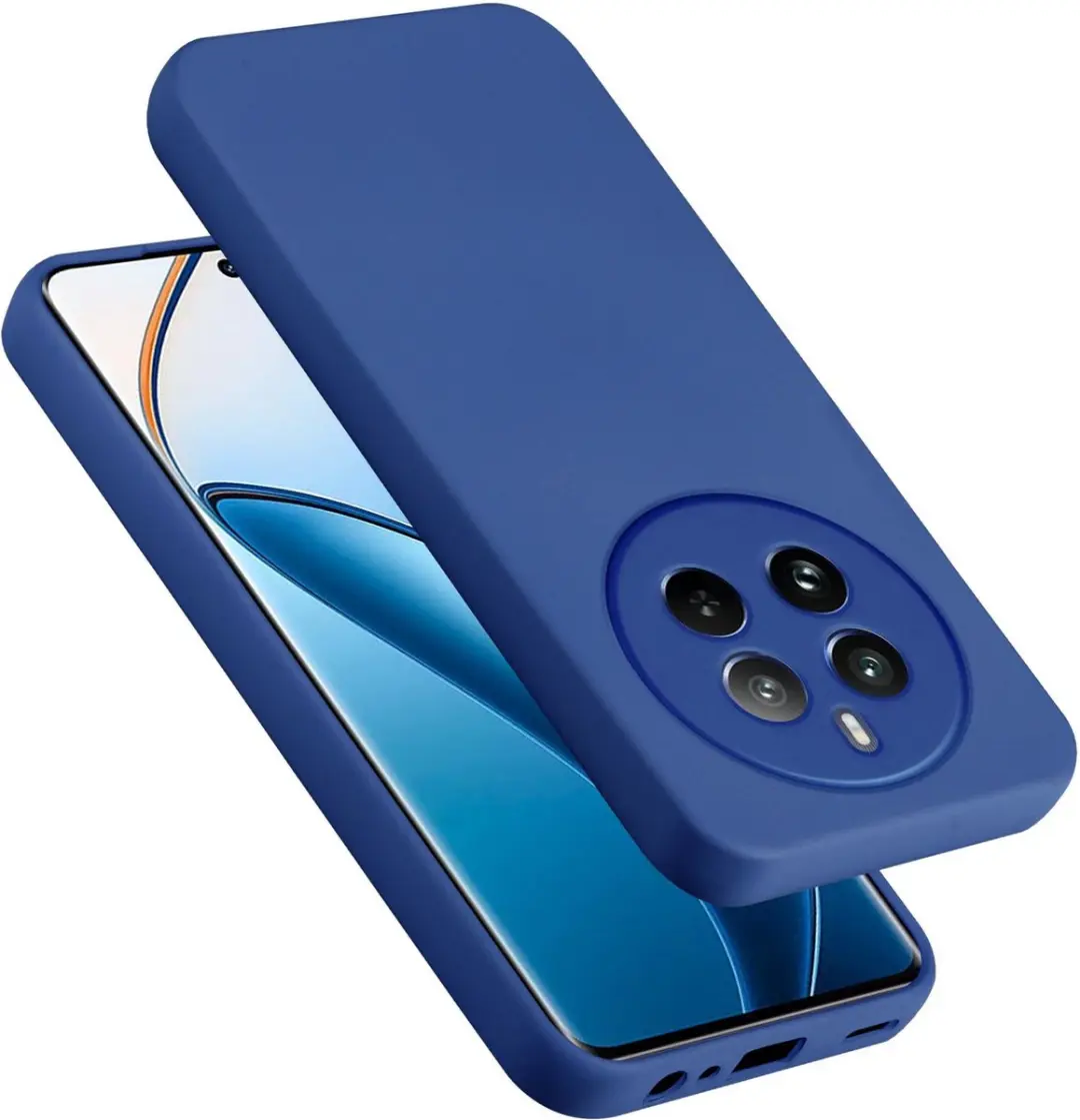 Cadorabo Hoesje geschikt voor Realme 12 Pro in LIQUID BLAUW
