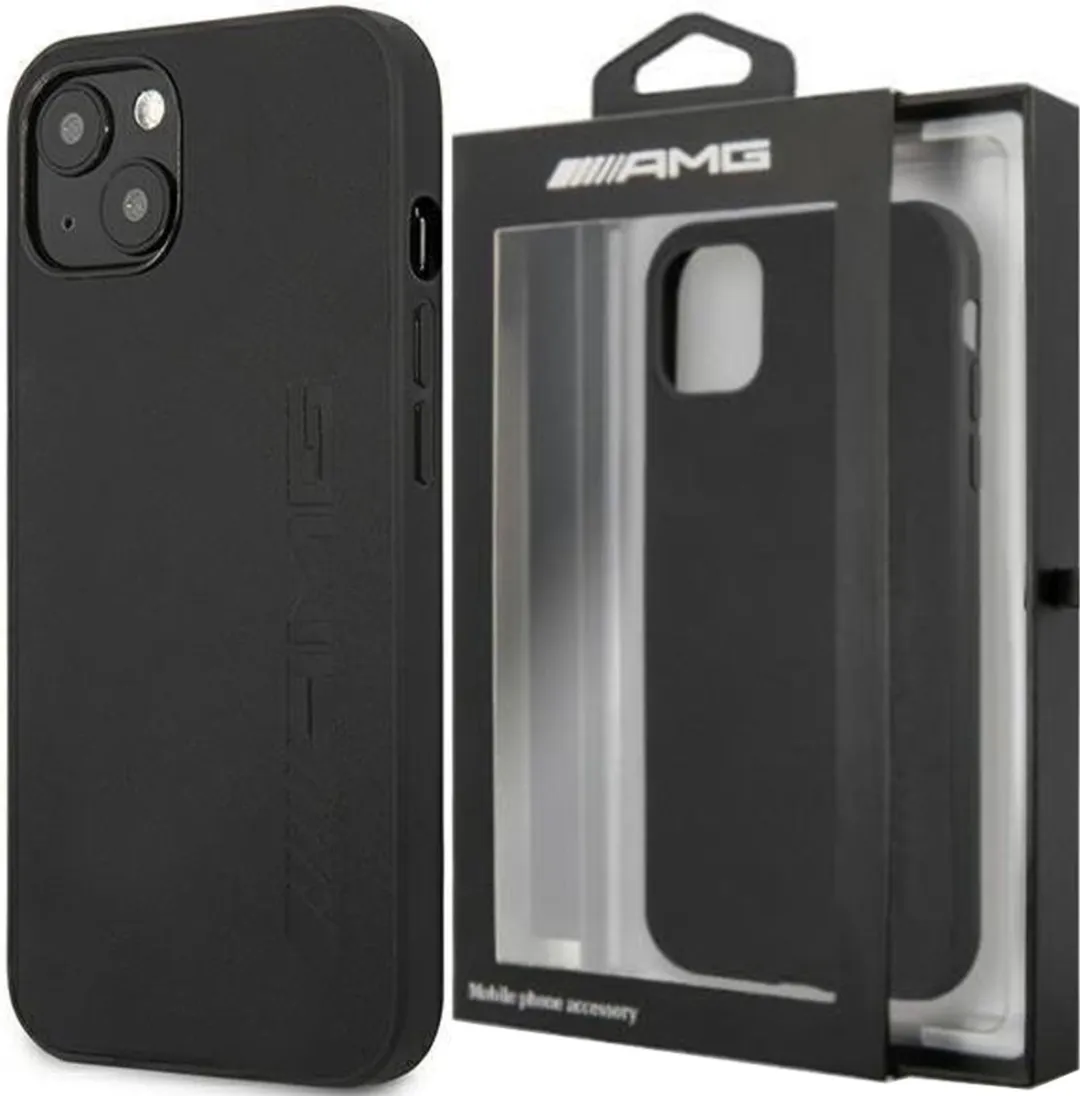 Mercedes-Benz iPhone 13 Mini Hoesje - Effen Zwart