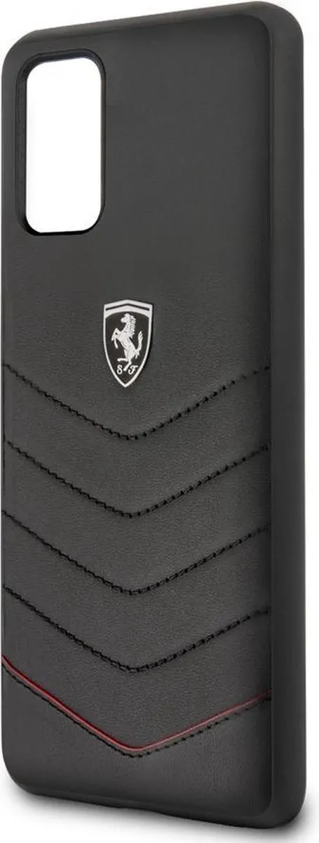 Ferrari Samsung Galaxy S20+ Hoesje - Effen Zwart