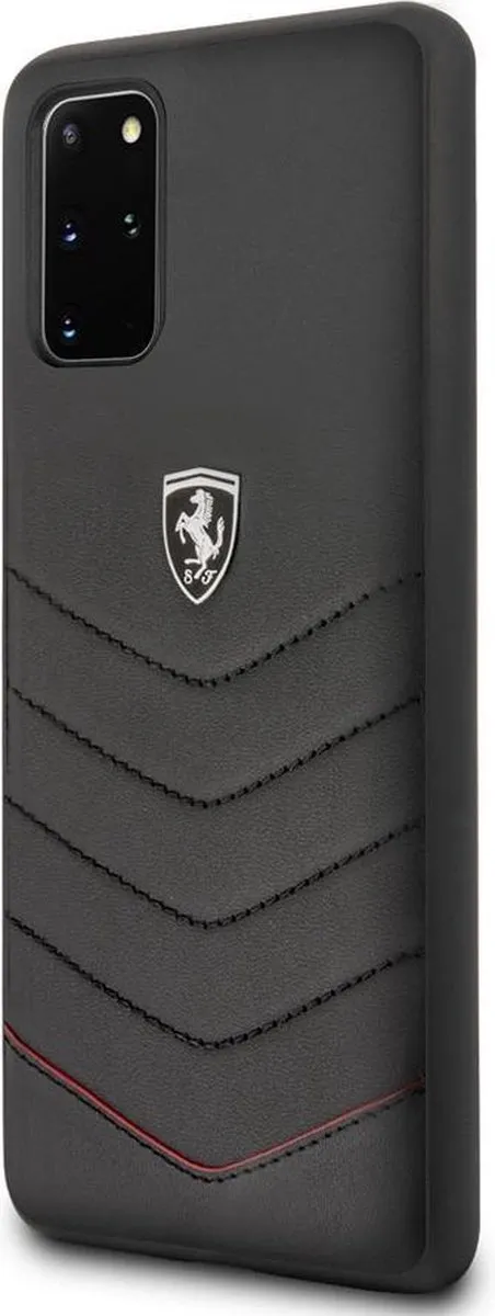 Ferrari Samsung Galaxy S20+ Hoesje - Effen Zwart
