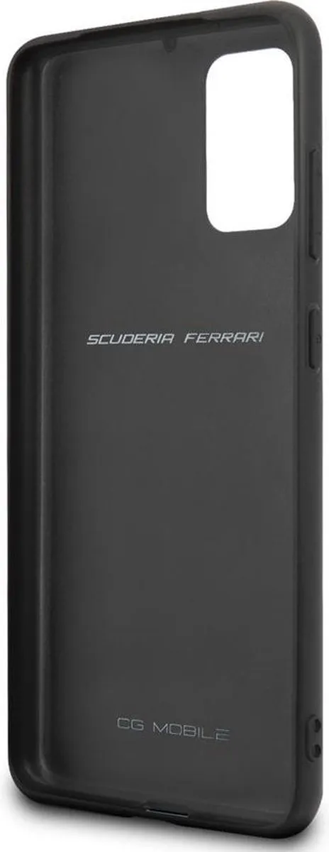 Ferrari Samsung Galaxy S20+ Hoesje - Effen Zwart