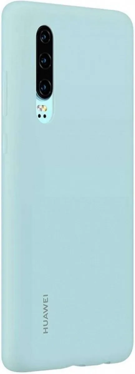Huawei P30 Silicon Hoesje - Licht Blauw - 51992958