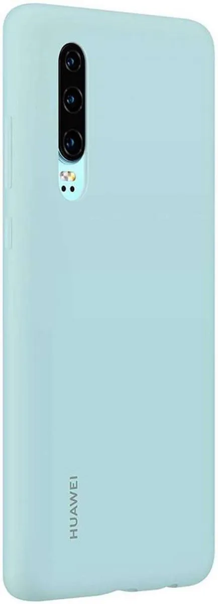 Huawei P30 Silicon Hoesje - Licht Blauw - 51992958