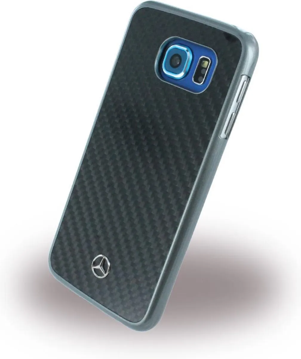 Mercedes-Benz Dynamic Carbon Hoesje - Samsung Galaxy S6 - Zwart