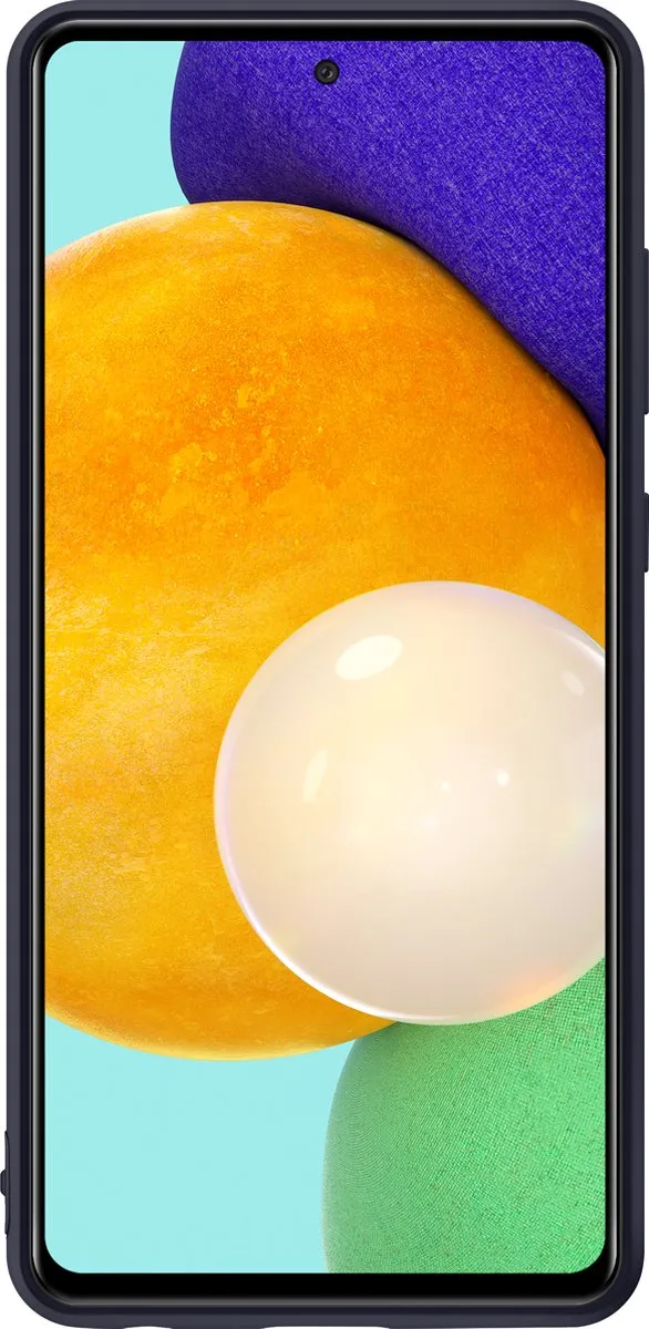 Samsung Silicone Hoesje Galaxy A72 EF-PA725TBEGWW - Zwart