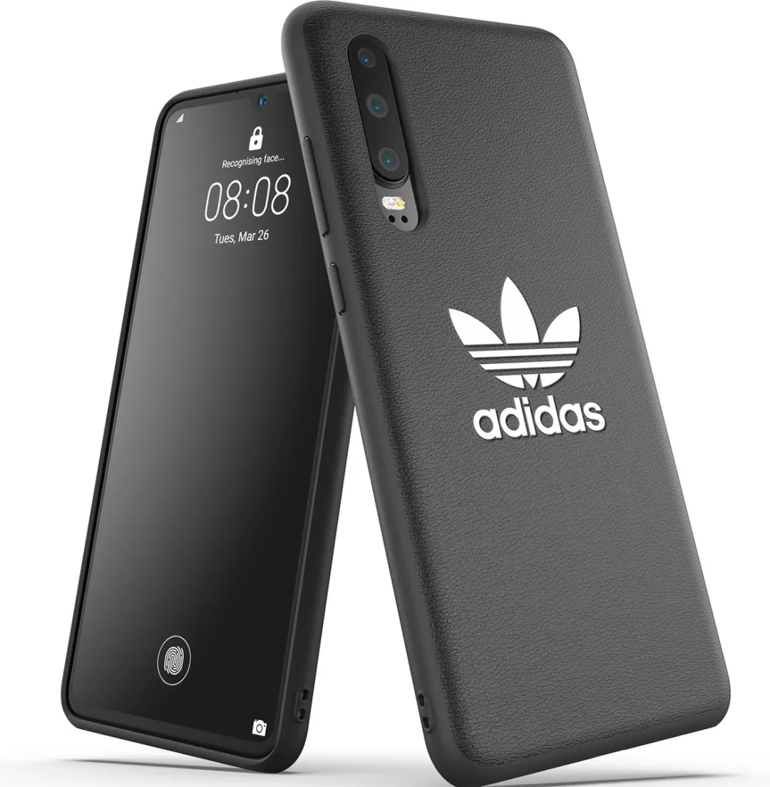 Adidas Originals Moulded New Basic Hoesje - Huawei P30 - Zwart - afbeelding 5 van 6