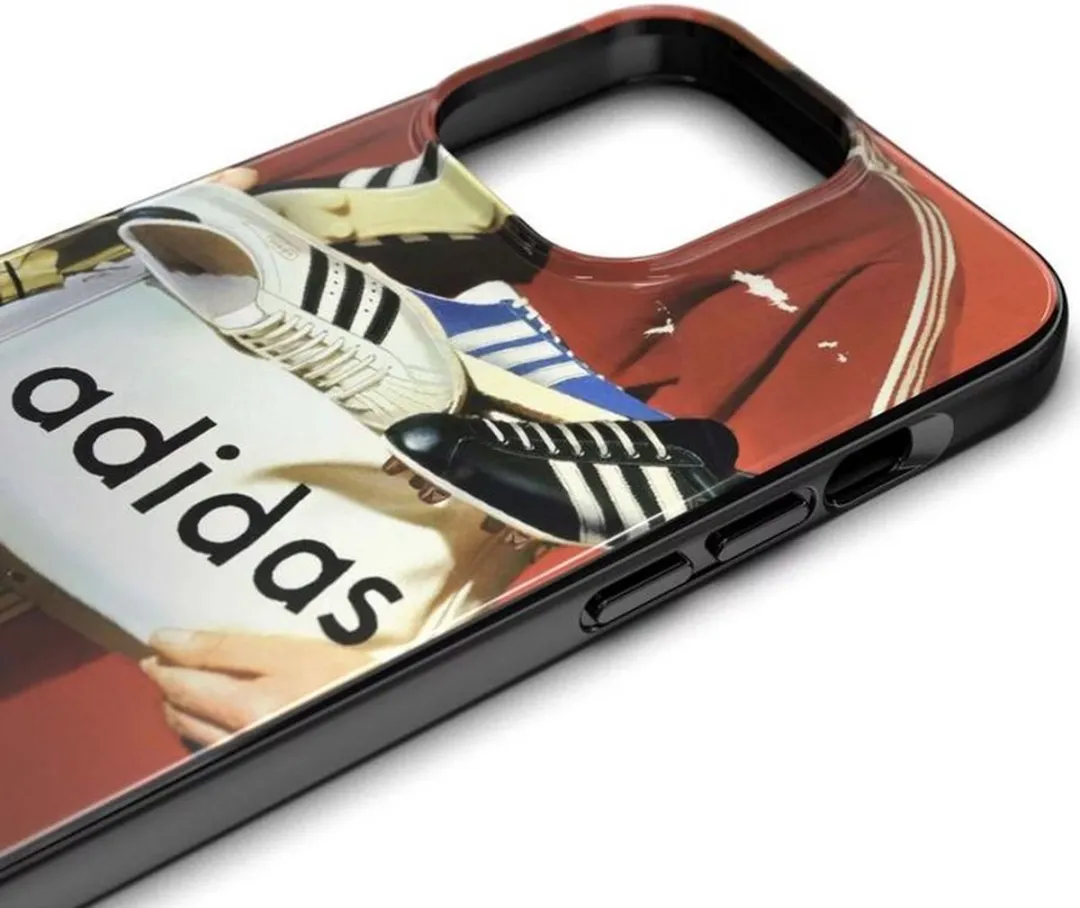 Adidas Graphic Snap 50 Years TPU Hoesje - iPhone 13 Pro Rood