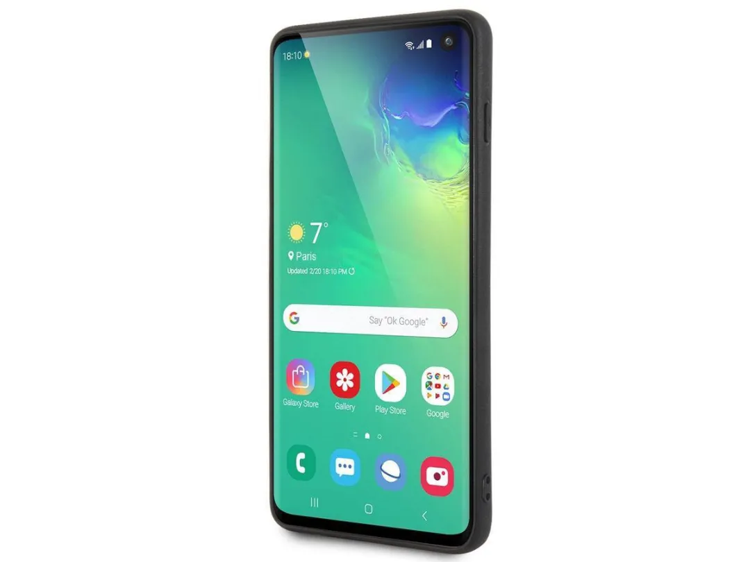 Ferrari Hoesje Samsung Galaxy S10 - Zwart Leder - afbeelding 6 van 6
