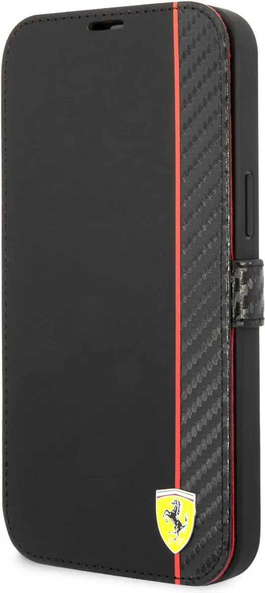Ferrari Smooth Carbon Book Case FESCBKIP14L