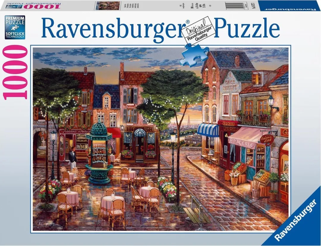 Ravensburger Geschilderd Parijs Legpuzzel 1000 Stuks