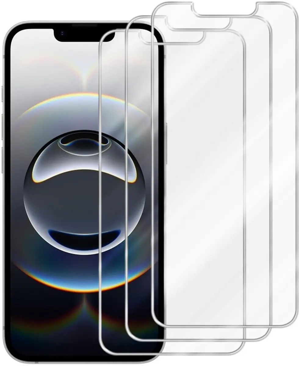 Cadorabo 3x Screenprotector geschikt voor iPhone SE4