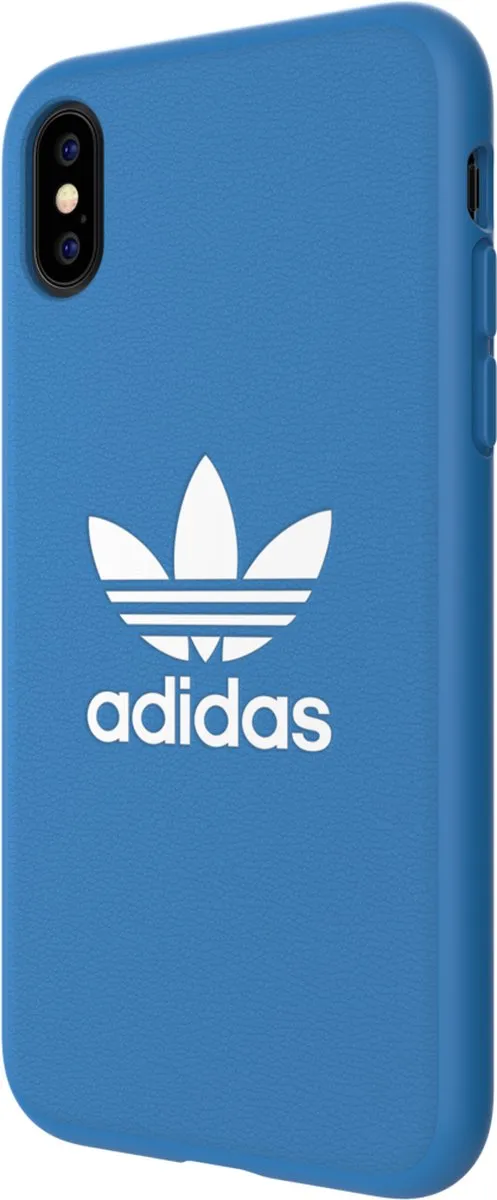 adidas Originals Moulded Case BASIC FW18 iPhone XS Hoesje - Blauw