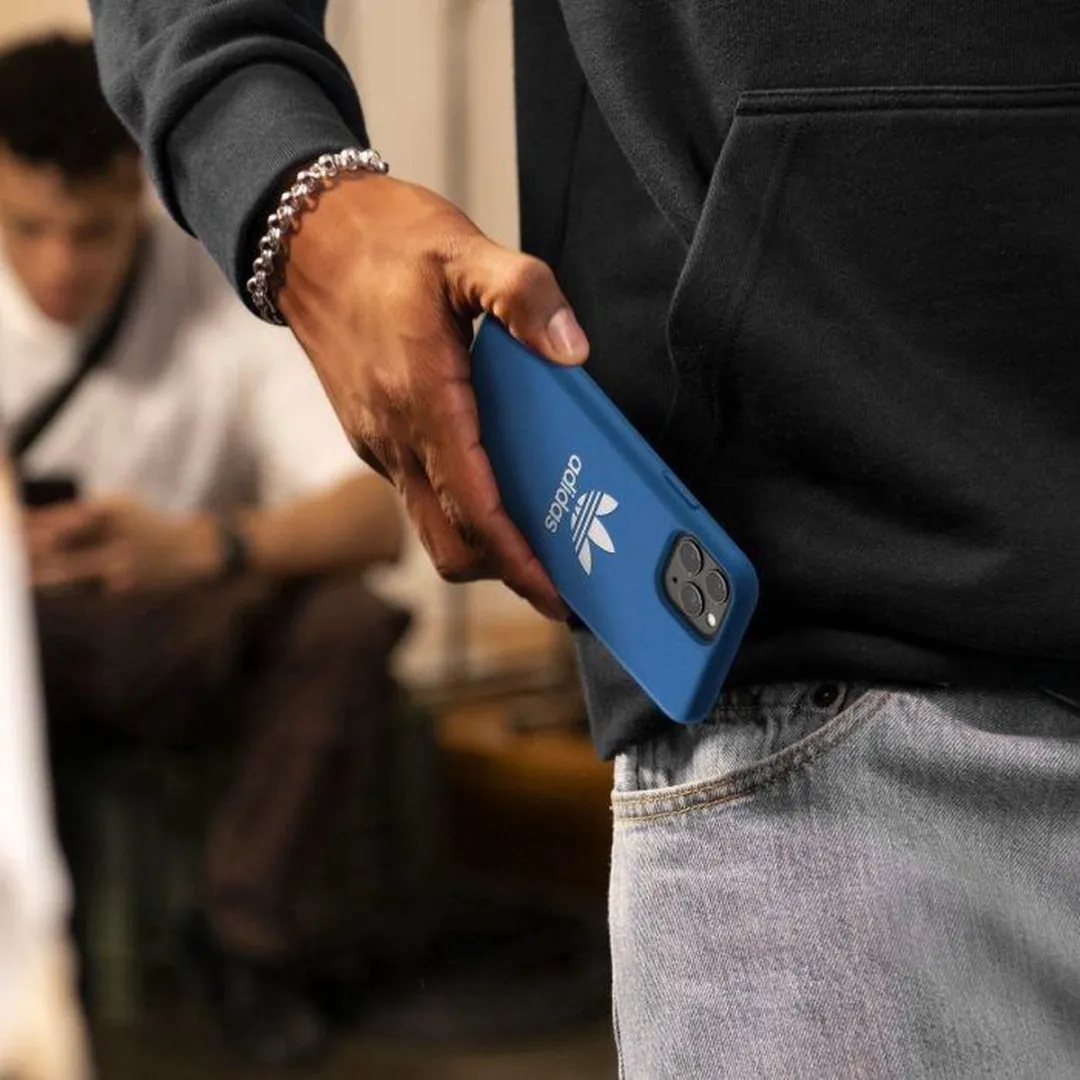 adidas Originals Moulded Case BASIC FW18 iPhone XS Hoesje - Blauw