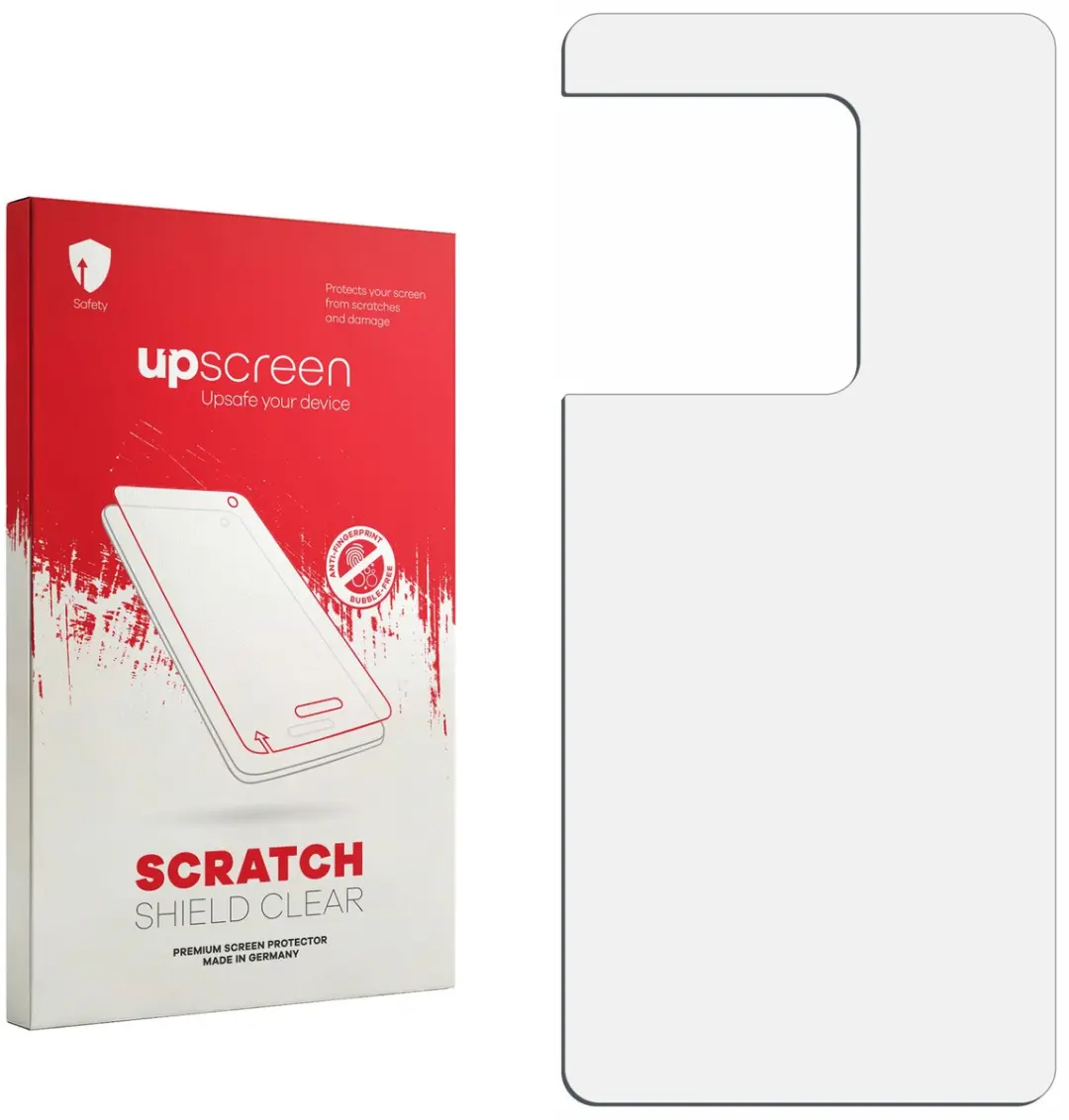 upscreen - Screenprotector voor Sony Xperia 1 VIII (Achterkant) - Folie Beschermfolie transparant - afbeelding 6 van 6