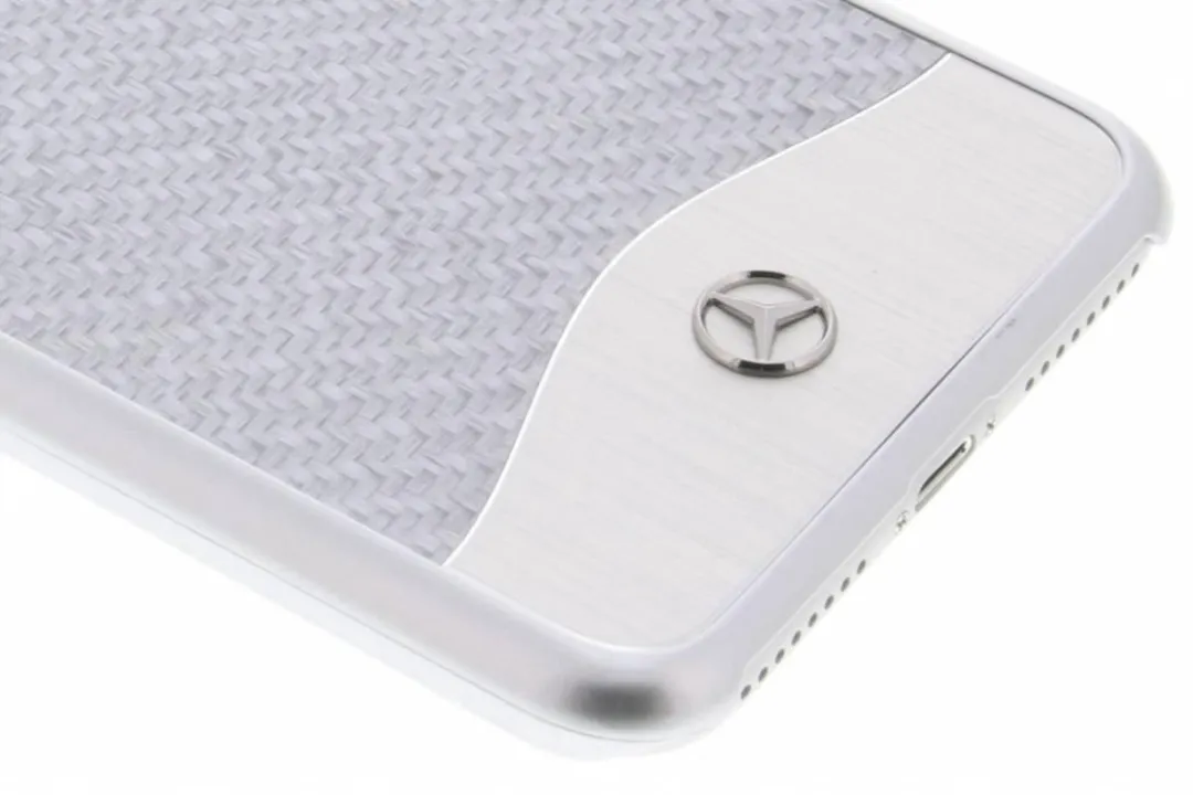 Mercedes-Benz Carbon Back Case iPhone 7/8 Plus - Zilver