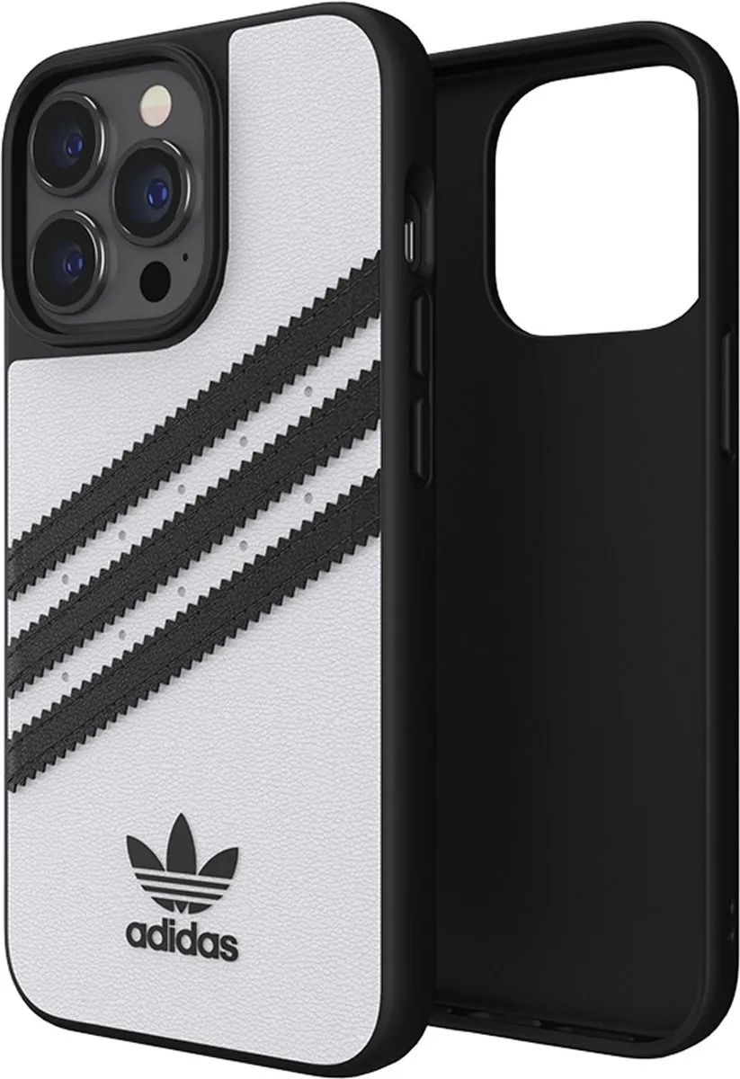 Adidas Moulded Case PU iPhone 13 Pro - Wit