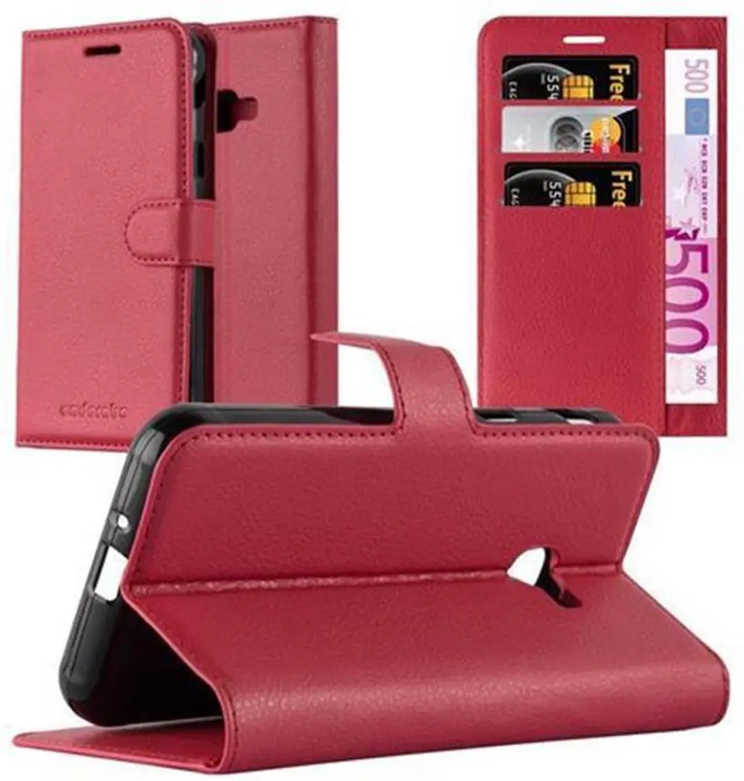 Cadorabo Hoesje geschikt voor Samsung Galaxy XCover 4 / XCover 4s in KARMIJN ROO